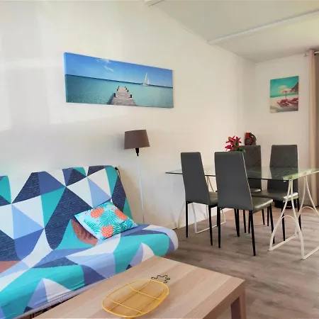 Maison T2 Proche Jardin Jacuzzi Et Parking * 锡富尔勒普拉日